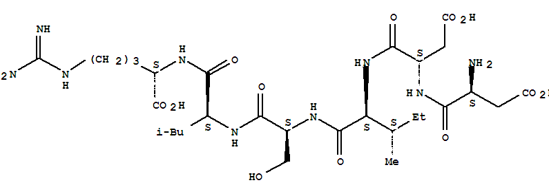 Molecular Structure of 146401-87-8 (Fibrinopeptide A(lamprey) (9CI))