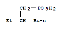 Molecular Structure of 14660-16-3 (Phosphonic acid,P-(2-ethylhexyl)-)