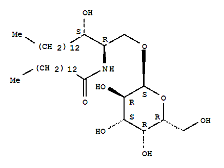 148347-36-8,Tetradecanamide,N-[(1R,2S)-1-[(a-D-galactopyranosyloxy)methyl]-2-hydroxypentadecyl]-,Tetradecanamide,N-[1-[(a-D-galactopyranosyloxy)methyl]-2-hydroxypentadecyl]-,[S-(R*,S*)]-; Agelasphin 559