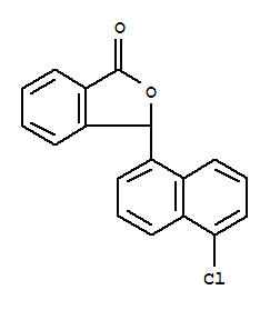 15069-39-3,3-(5-chloronaphthalen-1-yl)-2-benzofuran-1(3H)-one,Phthalide,3-(5-chloro-1-naphthyl)- (8CI); NSC 171452