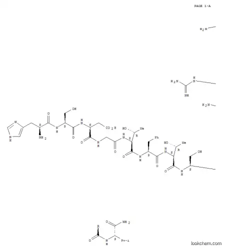 Molecular Structure of 121028-49-7 (SECRETIN (RAT))