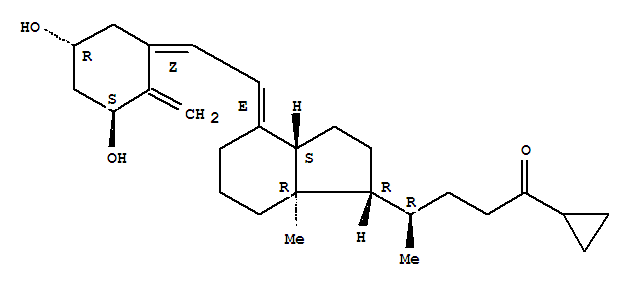 126860-84-2,(5Z,7E)-9,10-Seco-26,27-cyclo-1α,3β-dihydroxycholesta-5,7,10(19)-trien-24-one,MC1080