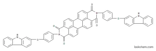 Molecular Structure of 13158-49-1 (Anthra[2,1,9-def:6,5,10-d'e'f']diisoquinoline-1,3,8,10(2H,9H)-tetrone,2,9-bis[4-(9H-carbazol-2-yloxy)phenyl]- (9CI))
