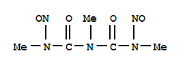 Molecular Structure of 13857-14-2 (Imidodicarbonicdiamide, N,N',2-trimethyl-N,N'-dinitroso-)