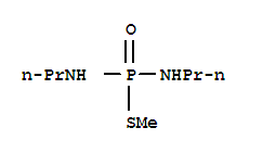 Molecular Structure of 141930-73-6 (Phosphorodiamidothioicacid, N,N'-dipropyl-, S-methyl ester)