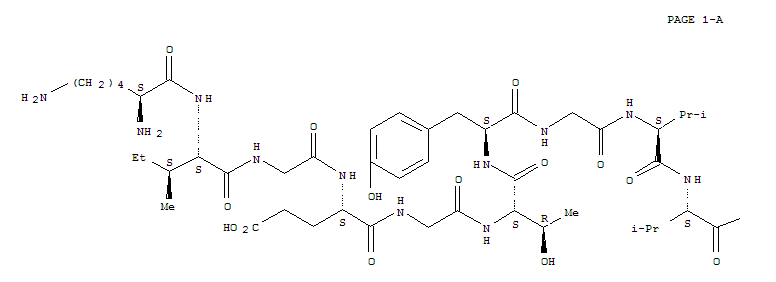 L-Phenylalanine,L-lysyl-L-isoleucylglycyl-L-a-glutamylglycyl-L-threonyl-L-tyrosylglycyl-L-valyl-L-valyl- (9CI)
