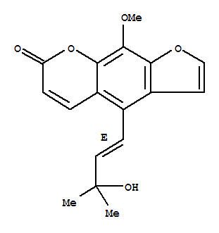 152368-39-3,7H-Furo[3,2-g][1]benzopyran-7-one,4-(3-hydroxy-3-methyl-1-butenyl)-9-methoxy-, (E)- (9CI),