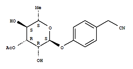 159397-73-6,Benzeneacetonitrile,4-[(3-O-acetyl-6-deoxy-a-L-mannopyranosyl)oxy]-,Niazirinin;Niazirinine