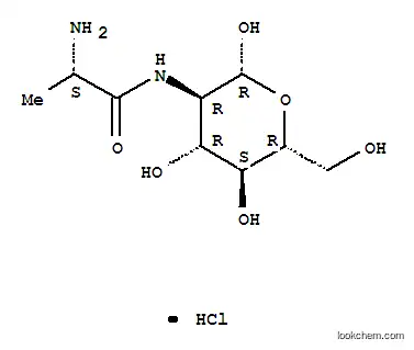 Molecular Structure of 16681-87-1 (2-(alanylamino)-2-deoxyhexopyranose)