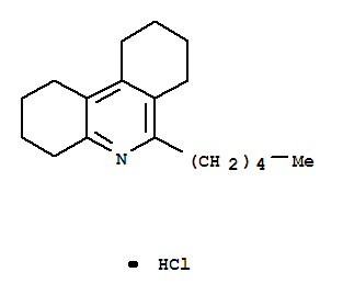 16899-25-5,6-pentyl-1,2,3,4,7,8,9,10-octahydrophenanthridine hydrochloride (1:1),Phenanthridine,1,2,3,4,7,8,9,10-octahydro-6-pentyl-, hydrochloride (8CI,9CI)
