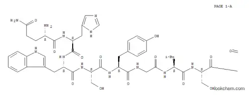 Molecular Structure of 169228-94-8 (Luteinizinghormone-releasing factor (Sparus auratus) (9CI))