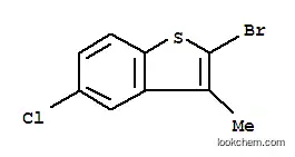 Molecular Structure of 175203-60-8 (2-BROMO-5-CHLORO-3-METHYLBENZO[B]THIOPHENE)