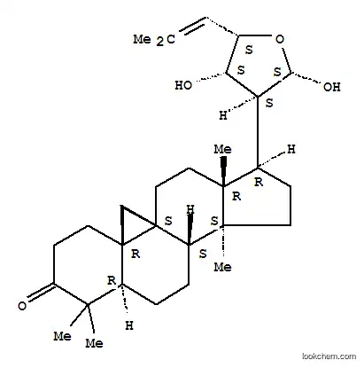 Molecular Structure of 175673-63-9 (9,19-Cyclolanost-24-en-3-one,21,23-epoxy-21,22-dihydroxy-, (21S,22S,23S)- (9CI))