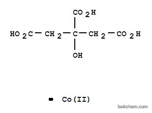Molecular Structure of 18727-04-3 (cobalt(2+) hydrogen citrate)