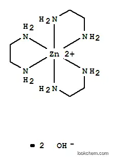 Molecular Structure of 19193-29-4 (Zinc(2+),tris(1,2-ethanediamine-kN,kN')-, dihydroxide, (OC-6-11)-(9CI))