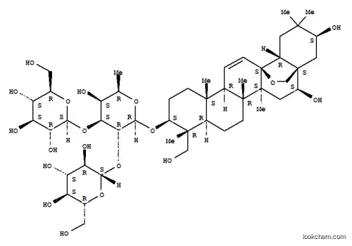 b-D-Galactopyranoside, (3b,4a,16b,21b)-13,28-epoxy-16,21,23-trihydroxyolean-11-en-3-ylO-b-D-glucopyranosyl-(1®2)-O-[b-D-glucopyranosyl-(1®3)]-6-deoxy- (9CI)