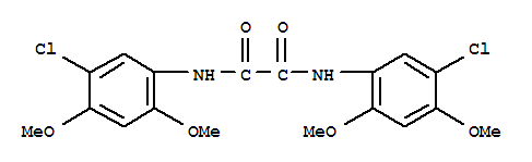 21022-13-9,Ethanediamide,N1,N2-bis(5-chloro-2,4-dimethoxyphenyl)-,Ethanediamide,N,N'-bis(5-chloro-2,4-dimethoxyphenyl)- (9CI); Oxanilide,5',5''-dichloro-2',2'',4',4''-tetramethoxy- (8CI); NSC 216742