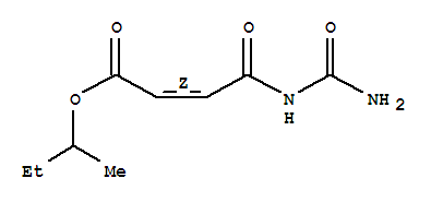 Maleamic acid,N-carbamoyl-, sec-butyl ester (7CI,8CI) cas  2155-62-6