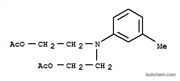 Molecular Structure of 21615-36-1 (2,2'-((3-Methylphenyl)imino)bisethyl diacetate)