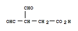 25400-38-8,Butanoic acid,3-formyl-4-oxo-,Propionicacid, 3,3-diformyl- (8CI); Propanoic acid, 3,3-diformyl-; Succinaldehydic acid,3-formyl-