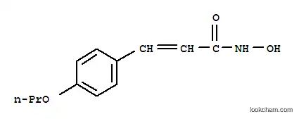 Molecular Structure of 26227-45-2 (3-(p-Propoxyphenyl)-2-propenehydroxamic acid)