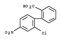 26690-08-4,[1,1'-Biphenyl]-2-carboxylicacid, 2'-chloro-4'-nitro-,2-Biphenylcarboxylicacid, 2'-chloro-4'-nitro- (8CI); NSC 132247
