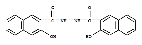 26705-11-3,2-Naphthalenecarboxylicacid, 3-hydroxy-, 2-[(3-hydroxy-2-naphthalenyl)carbonyl]hydrazide,Hydrazine,1,2-bis(3-hydroxy-2-naphthoyl)- (6CI,8CI); 1,2-Bis(3-hydroxy-2-naphthoyl)hydrazine;NSC 702379; SC 23
