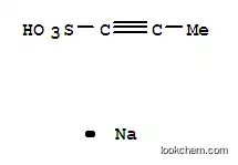 Molecular Structure of 28672-98-2 (sodium 1-propyne-1-sulphonate)