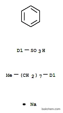 Molecular Structure of 28675-11-8 (Sodium octylbenzene sulfonate)