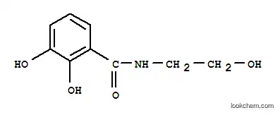 Molecular Structure of 29597-83-9 (2,3-dihydroxy-N-(2-hydroxyethyl)benzamide)