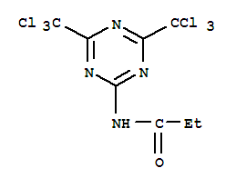 30356-76-4,N-[4,6-bis(trichloromethyl)-1,3,5-triazin-2-yl]propanamide,Propionamide,N-[4,6-bis(trichloromethyl)-s-triazin-2-yl]- (8CI)