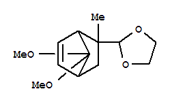31969-68-3,2-(7,7-dimethoxy-2-methylbicyclo[2.2.1]hept-5-en-2-yl)-1,3-dioxolane,2-Norbornen-7-one,5-(1,3-dioxolan-2-yl)-5-methyl-, dimethyl acetal (8CI)