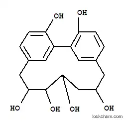 Molecular Structure of 32479-45-1 (Tricyclo[12.3.1.12,6]nonadeca-1(18),2,4,6(19),14,16-hexaene-3,8,9,10,12,17-hexol(9CI))
