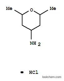 Molecular Structure of 33024-63-4 (2,6-dimethyltetrahydro-2H-pyran-4-amine)