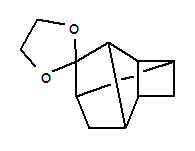 Spiro[1,3-dioxolane-2,9'-tetracyclo[4.3.0.02,5.03,8]nonane](9CI)