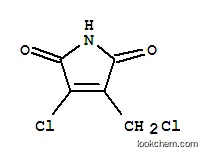 Molecular Structure of 339152-95-3 (3-chloro-4-(chloromethyl)-1H-pyrrole-2,5-dione)
