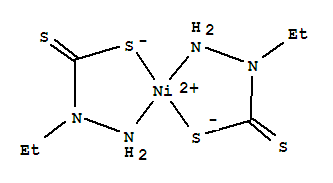 Nickel,bis(1-ethylhydrazinecarbodithioato-N2,S)- (9CI) cas  34723-08-5