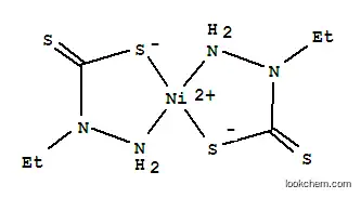 Molecular Structure of 34723-08-5 (Nickel,bis(1-ethylhydrazinecarbodithioato-N2,S)- (9CI))