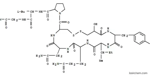 Molecular Structure of 35924-96-0 (oxytocin, 1-(2-hydroxy-3-mercaptopropionic acid)-)