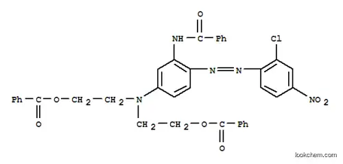 Molecular Structure of 37672-74-5 (2-[[3-benzamido-4-(2-chloro-4-nitro-phenyl)diazenyl-phenyl]-(2-benzoyloxyethyl)amino]ethyl benzoate)