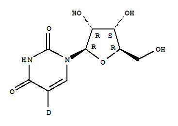 40436-51-9,Uridine-5-d (9CI),NSC 240592