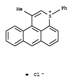 41135-00-6,Anthra[1,9-bc]thiopyranium,1-methyl-3-phenyl-, chloride (9CI),NSC 156526