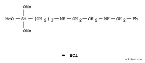 Molecular Structure of 42965-91-3 (N-benzyl-N'-[3-(trimethoxysilyl)propyl]ethylenediamine monohydrochloride)