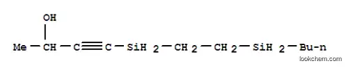 Molecular Structure of 4353-10-0 (3-Butyn-2-ol,4-[[2-(butylsilyl)ethyl]silyl]-)