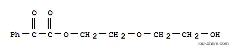 Molecular Structure of 442536-99-4 (Benzeneacetic acid, alpha-oxo-,2-(2-hydroxyethoxy) ethyl ester)
