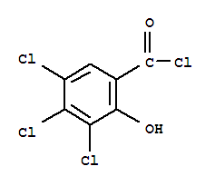 Benzoyl chloride,3,4,5-trichloro-2-hydroxy-