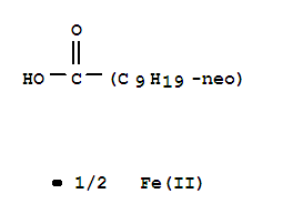 Neodecanoic acid,iron(2+) salt (9CI)