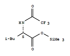 L-Leucine,N-(trifluoroacetyl)-, trimethylsilyl ester (9CI)