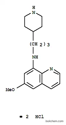 Molecular Structure of 5393-96-4 (6-methoxy-N-[3-(piperidin-4-yl)propyl]quinolin-8-amine)