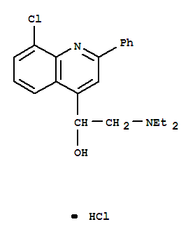 5438-90-4,1-(8-chloro-2-phenylquinolin-4-yl)-2-(diethylamino)ethanol,4-Quinolinemethanol,8-chloro-a-(diethylaminomethyl)-2-phenyl-, hydrochloride(5CI); 4-Quinolinemethanol, 8-chloro-a-[(diethylamino)methyl]-2-phenyl-, monohydrochloride(9CI); NSC 15030